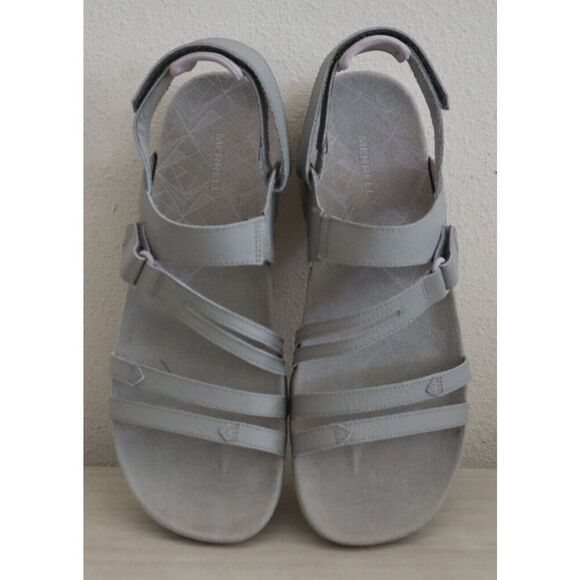 Merrell Women's Sz 10M Paloma Gray Sandspur Rose Convertible Leather Sandals - Picture 2 of 9